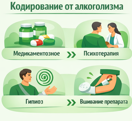 кодирование от алкоголизма в Котово Санати